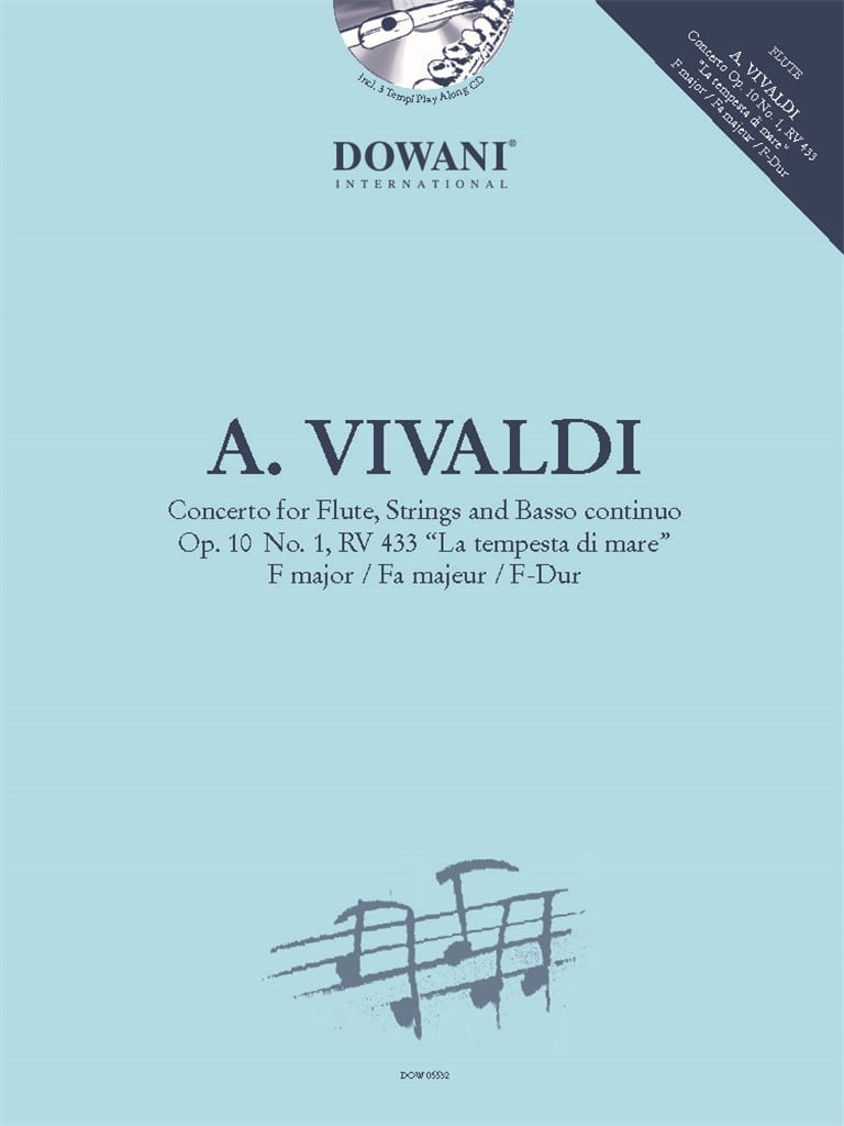Concerto for Flute, Strings and BC Op. 10 No. 1